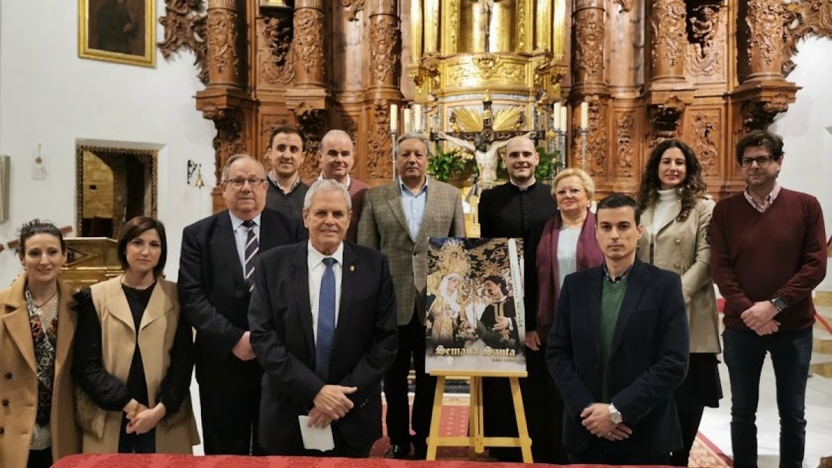 Cartel de la Semana Santa de Vera de este año.