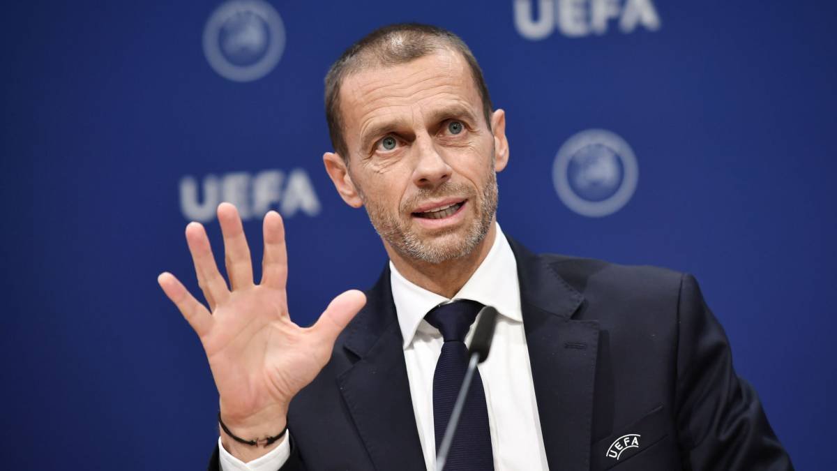 El presidente de UEFA.