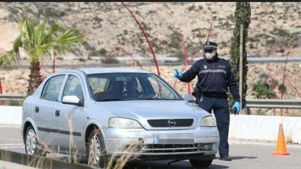 Control de la Policía Local.