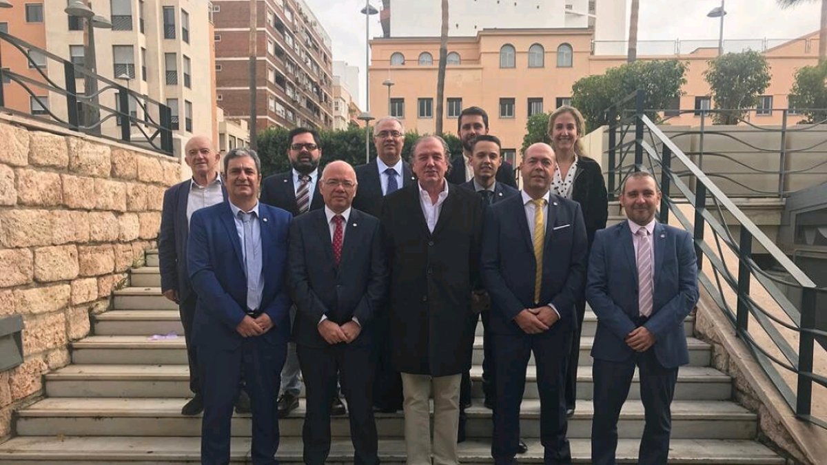 Junta de Gobierno del Colegio de Administradores de Fincas de Almería.