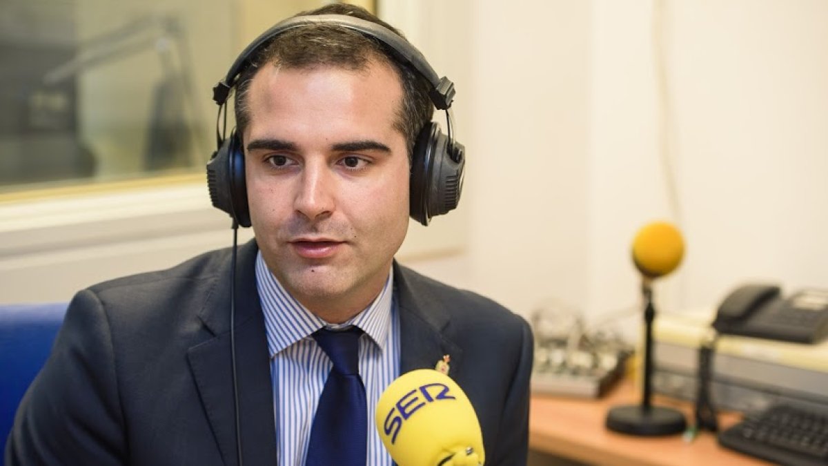 El alcalde de Almería, en Cadena Ser, en una imagen de archivo.