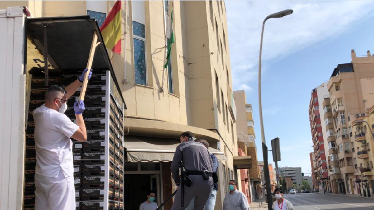 Entrega de productos.