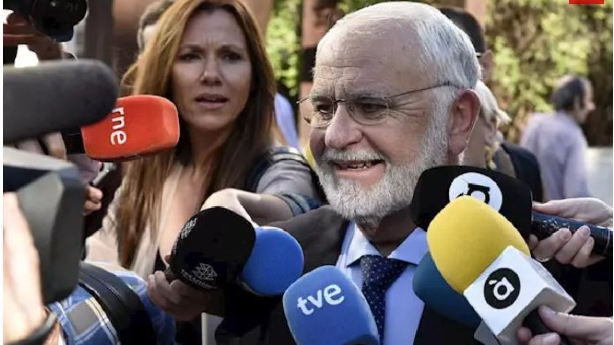 El exvicepresidente de la Generalitat Valenciana, Juan Cotino.