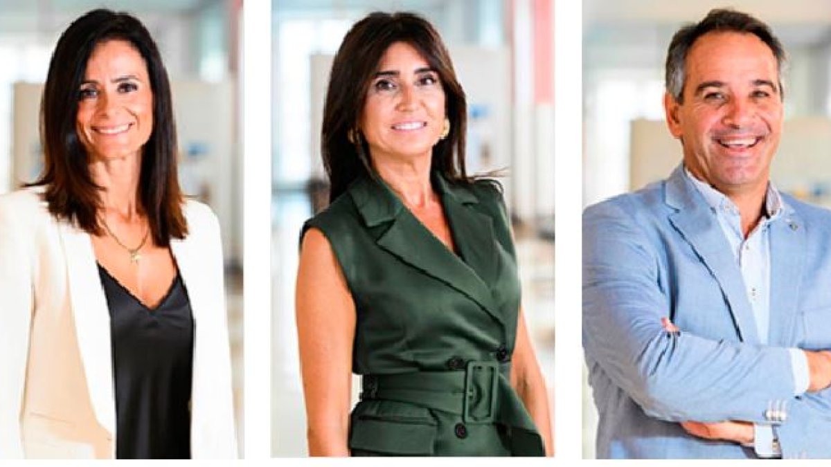 Los concejales Mª del Mar García Lorca, Sacramento Sánchez y Juanjo Segura