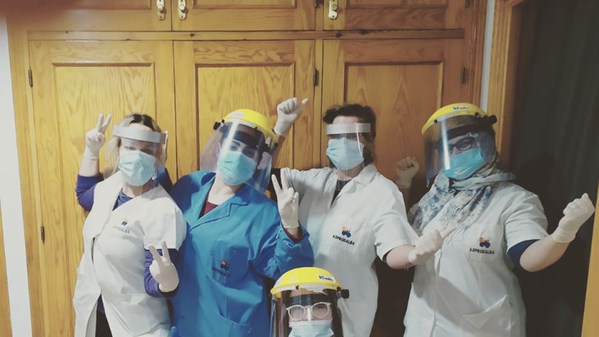 Imagen compartida por Aprodalba en redes sociales.