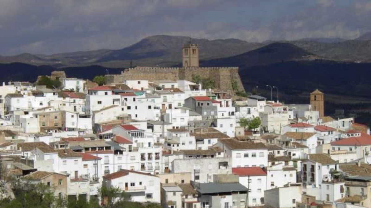 Imagen general del pueblo de Serón.