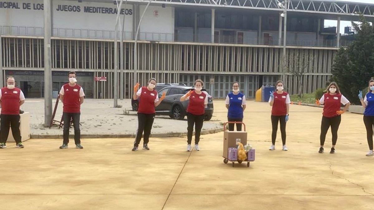 Equipo de voluntarios.