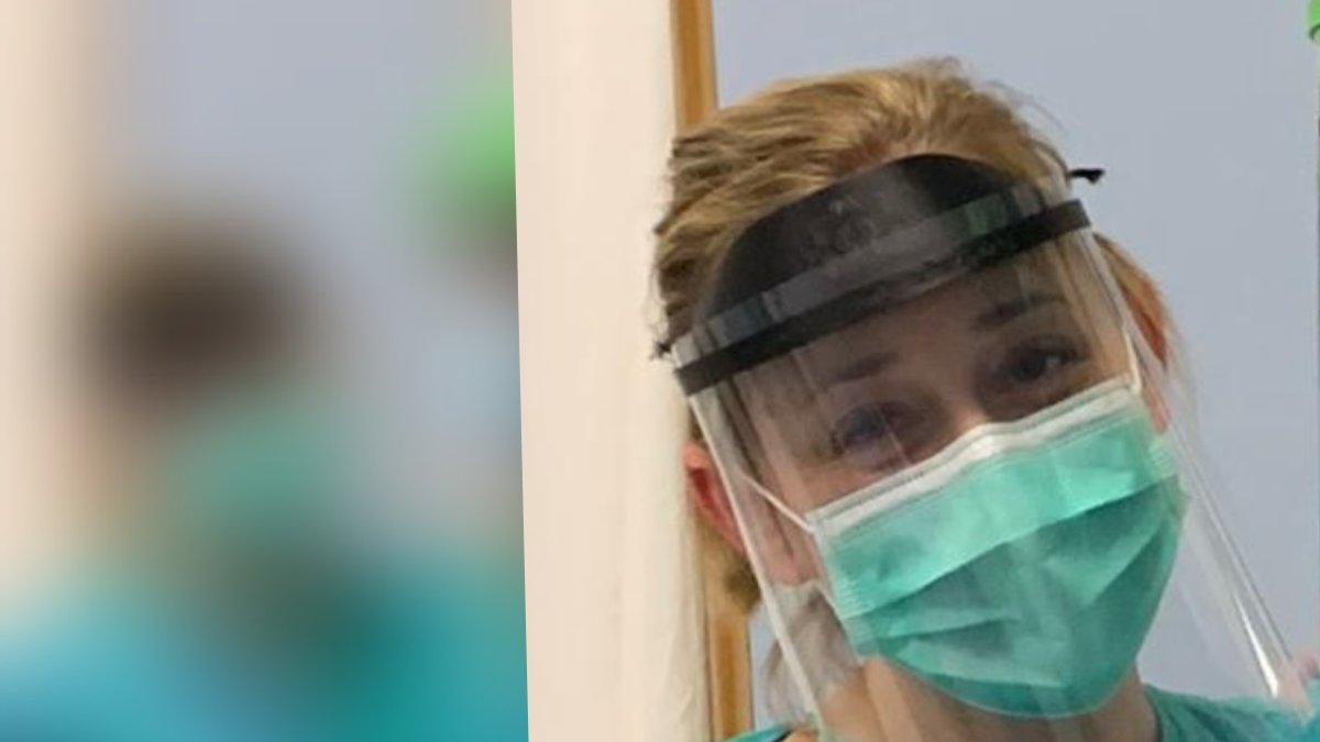 Nora Rodríguez, en el servicio de urgencias de Torrecárdenas.