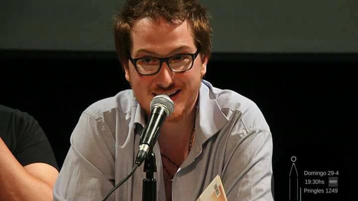 El poeta argentino ganador del Certamen de Poesía Joven de Albox.