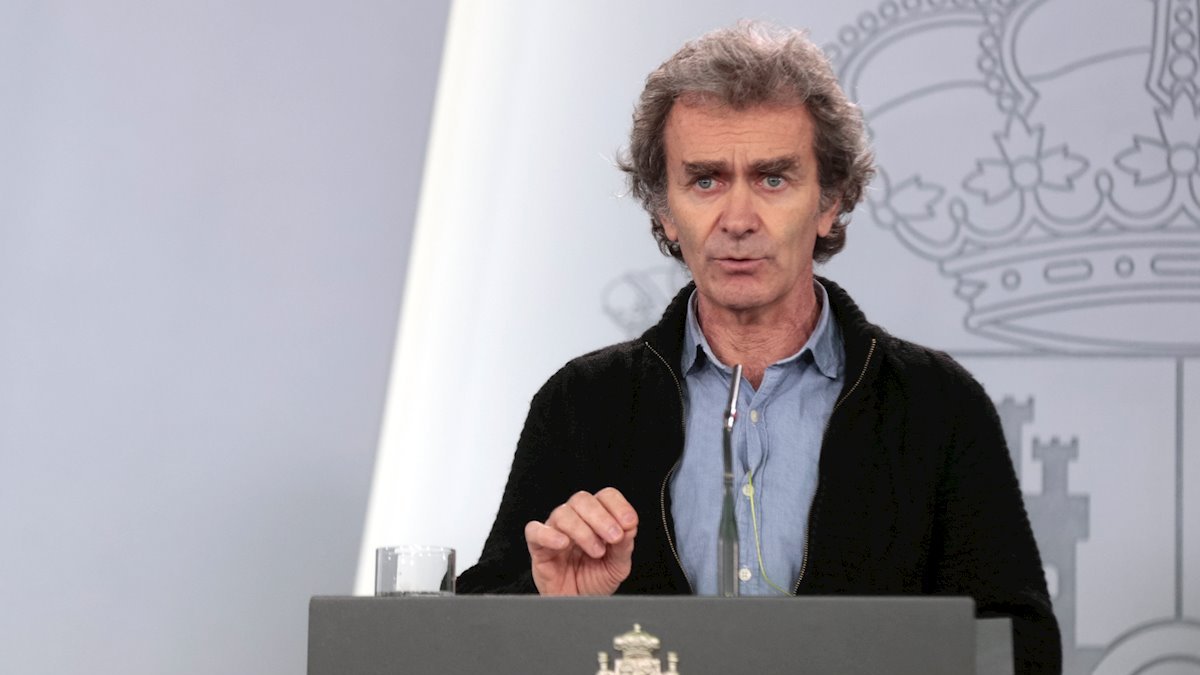 El director del Centro de Coordinación de Alertas y Emergencias Sanitarias, Fernando Simón.