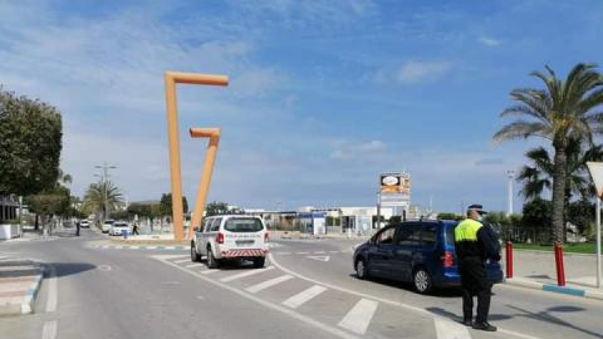 Foto de archivo de la Policía Local de Carboneras cedida por el Ayuntamiento.
