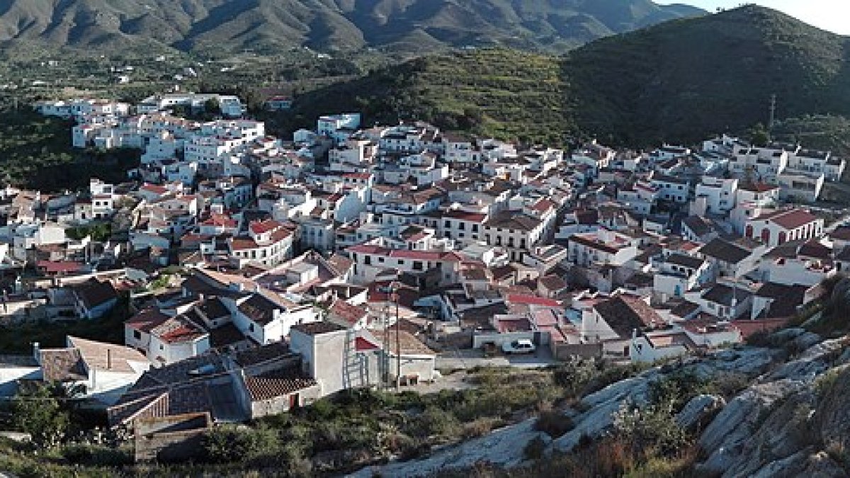 El municipio de Lubrín.