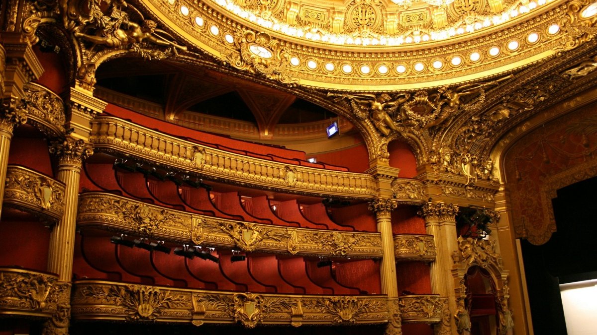 Teatro de la Ópera de París.