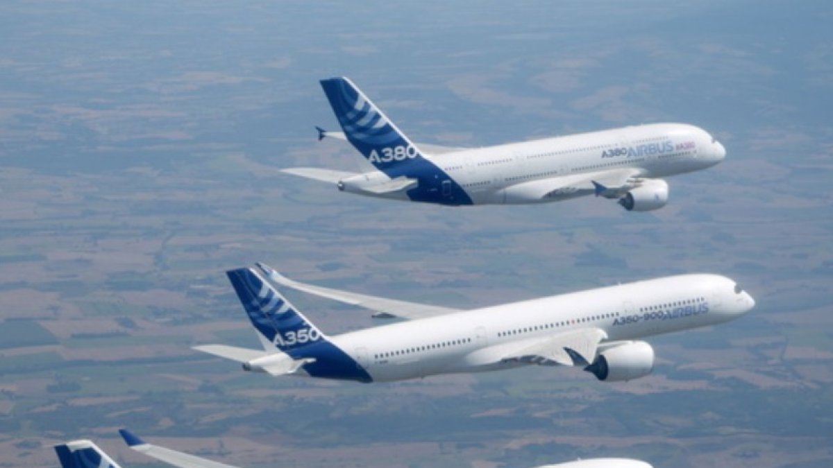 La empresa europea airbus utiliza Almería y el Mar de Alborán para sus pruebas.