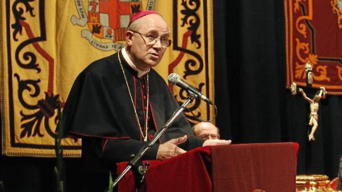 El obispo de Almería, en una imagen de archivo.