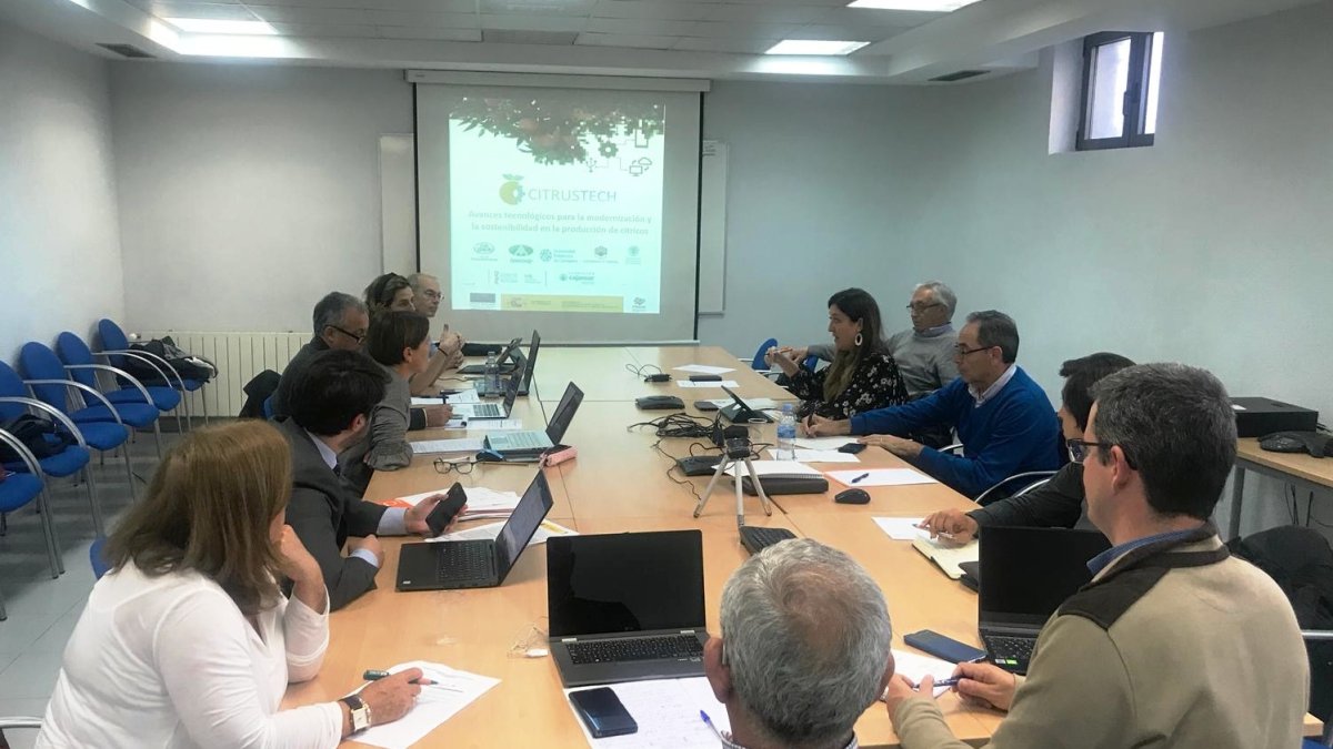 Reunión de coordinación de los integrantes del consorcio