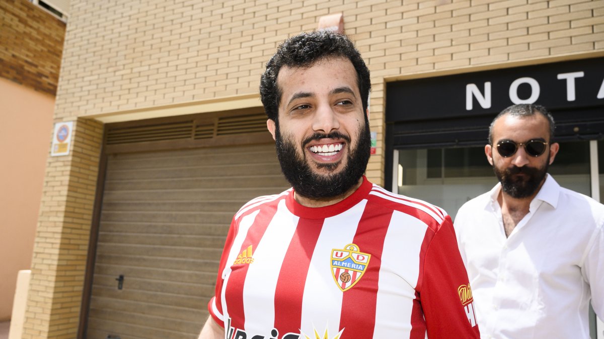 El presidente del Almería.