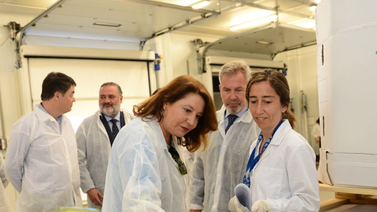 Imagen de archivo de visita al Puerto de Motril.