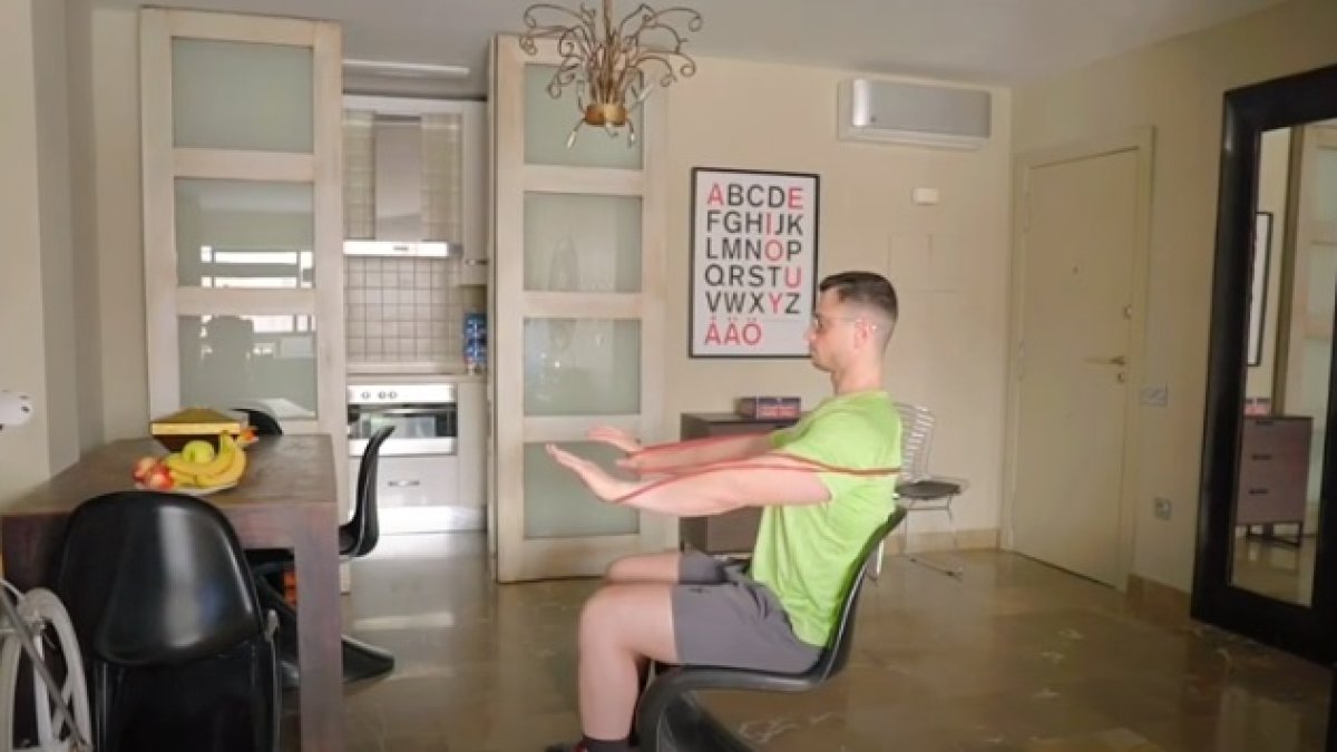 Raúl Robles, personal training.