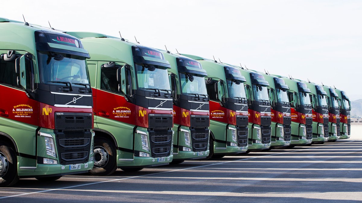 En Transportes Belzunces renuevan su flota de forma continua.
