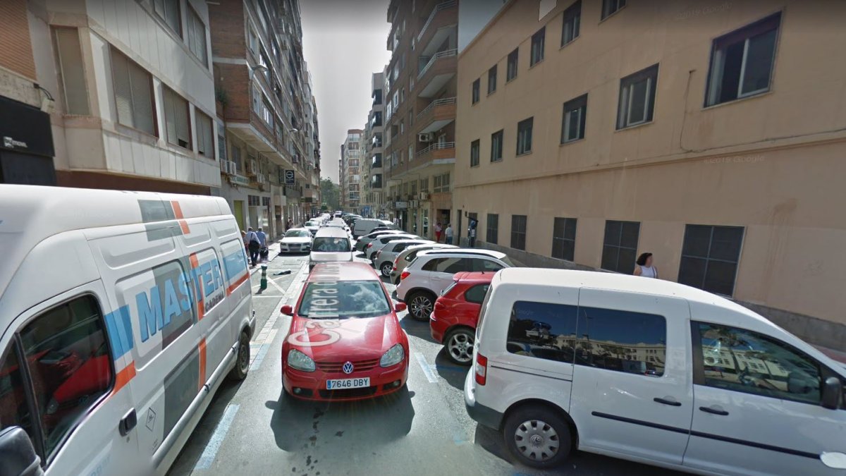 Calle Los Picos de la capital almeriense