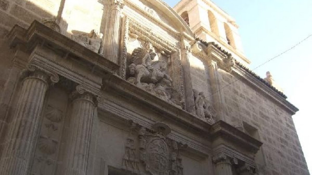 Iglesia Parroquial de Santiago, en el centro de la capital.