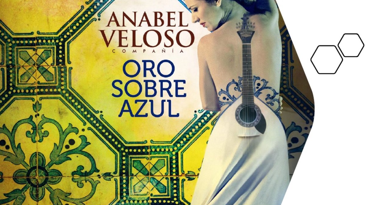 Cartel del nuevo espectáculo de Anabel Veloso, que se estrenará en el marco de la Bienal de Sevilla.