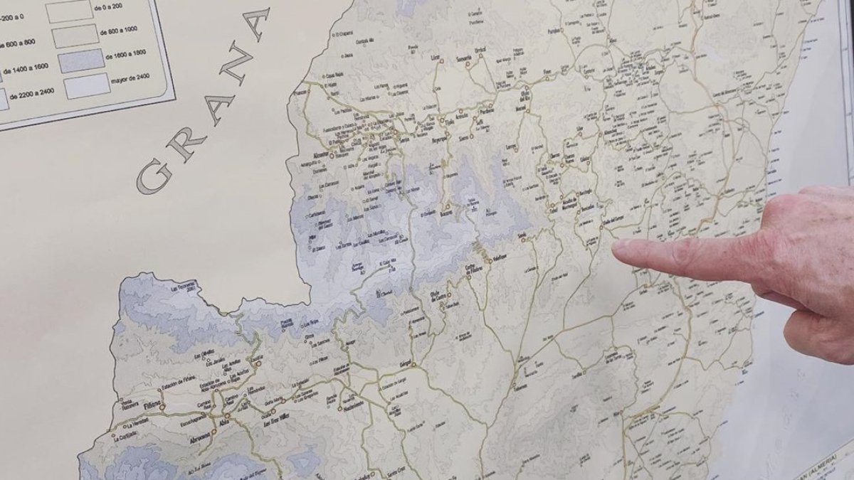 Senés está en el centro geográfico de la provincia.