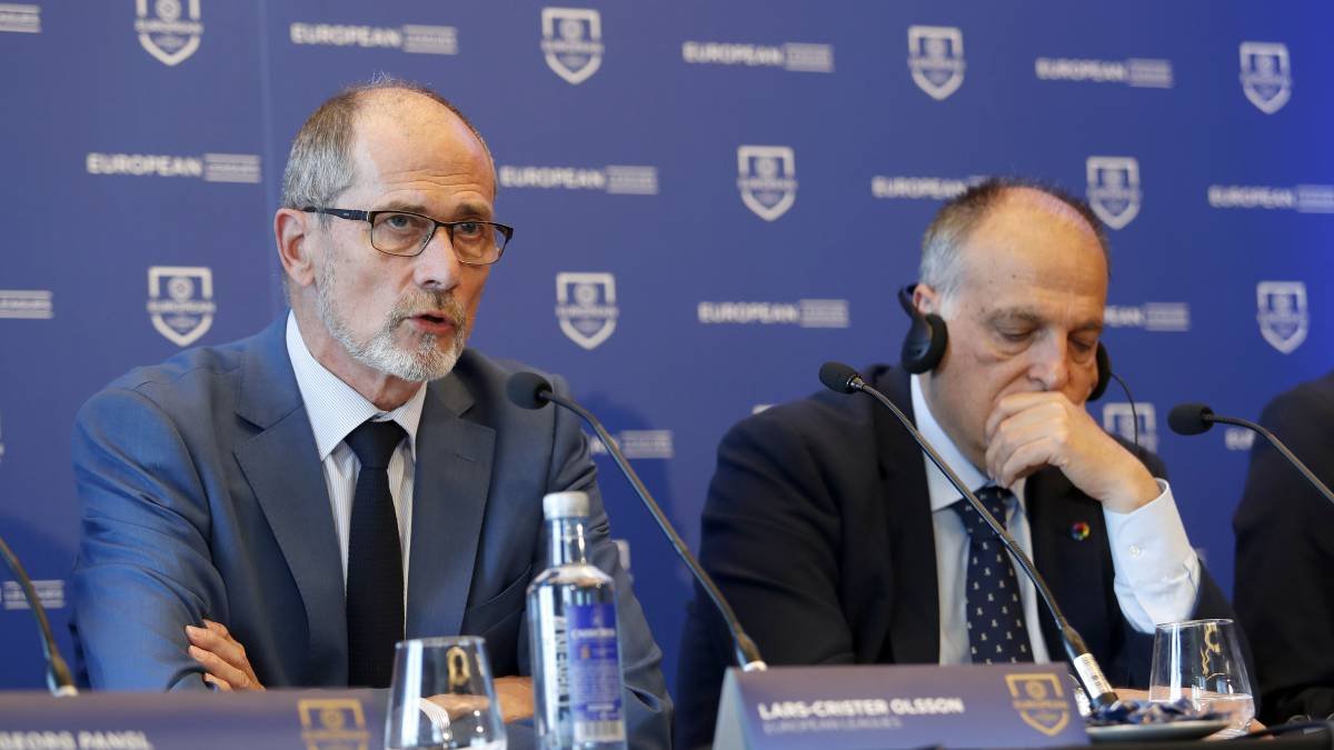 El presidente de las Ligas Europeas da su versión respecto al fútbol.