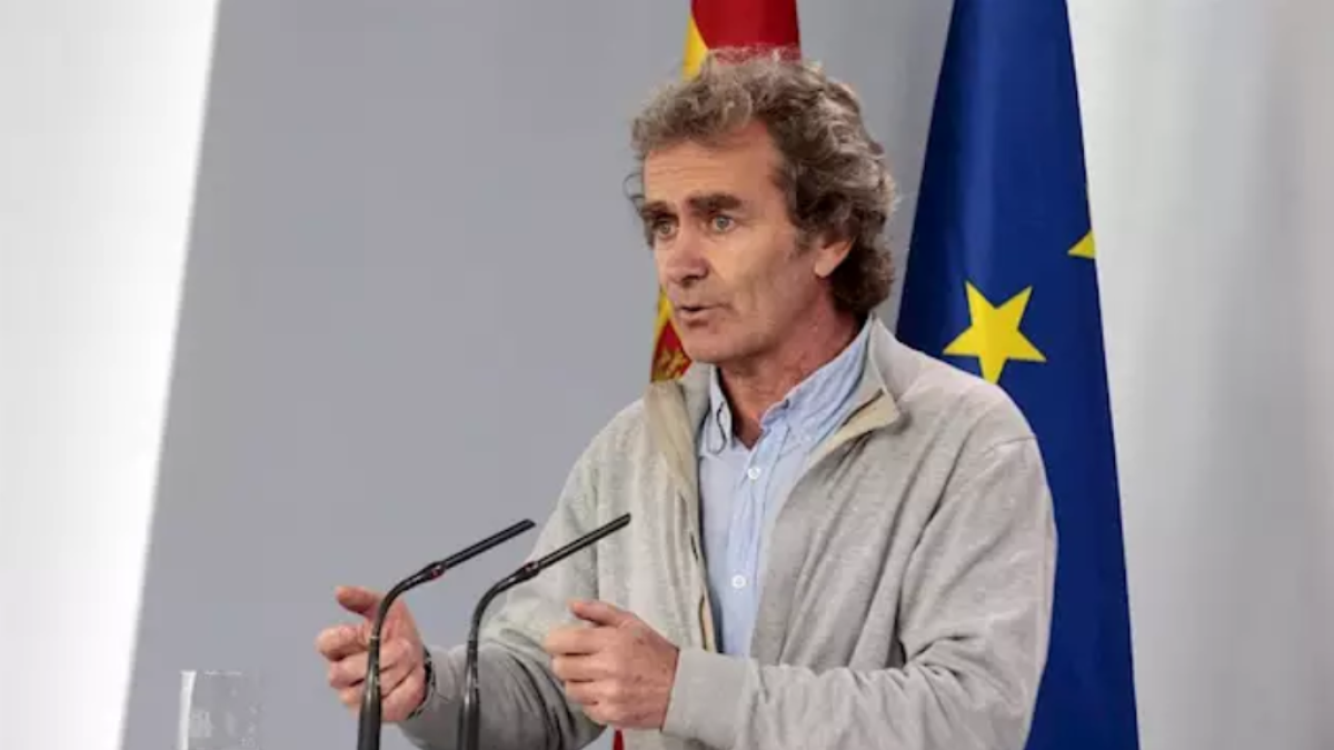 Fernando Simón tras la última reunión del Comité Técnico de Gestión del Coronavirus este jueves.