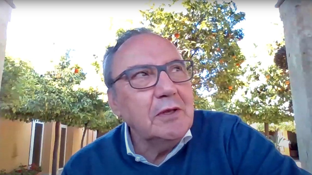 Francisco Martínez-Cosentino, durante su participación en el encuentro digital.