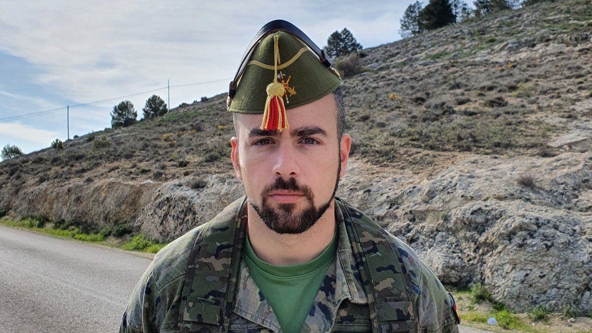 Albert Canet Estruch, capitán de la Legión.