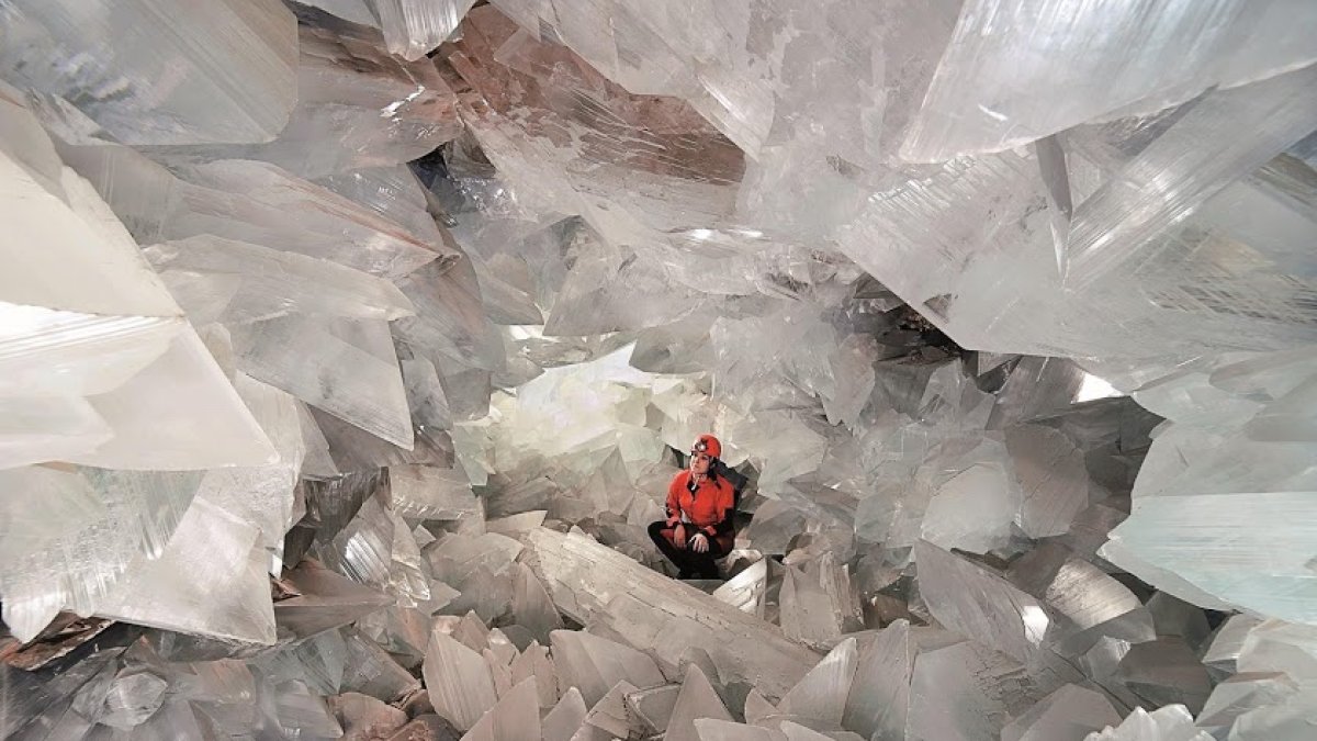 Imagen de archivo de la Geoda Gigante de Pulpí.