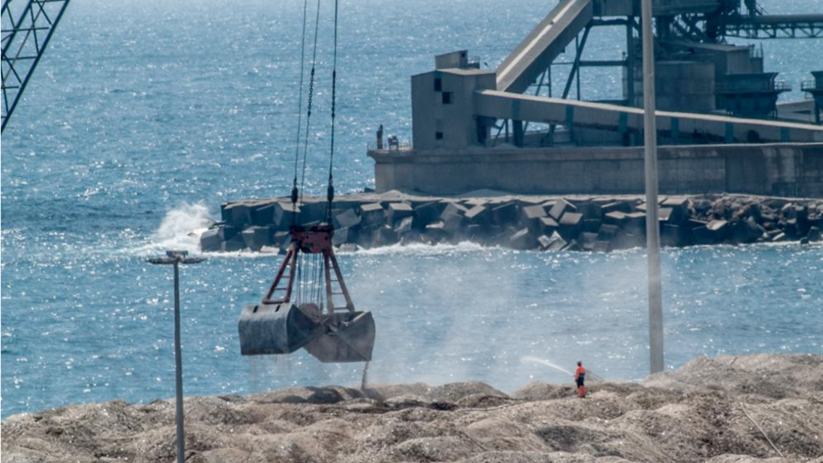 Una de las fotografías que Muévete por Carboneras ha presentado como prueba de que 
