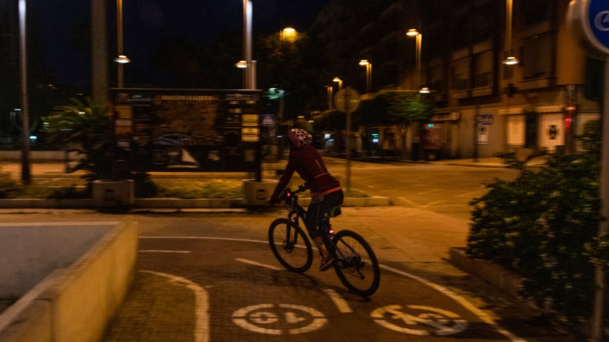 Madrugadores para hacer deporte. Foto de Adrián de Río Fernández.