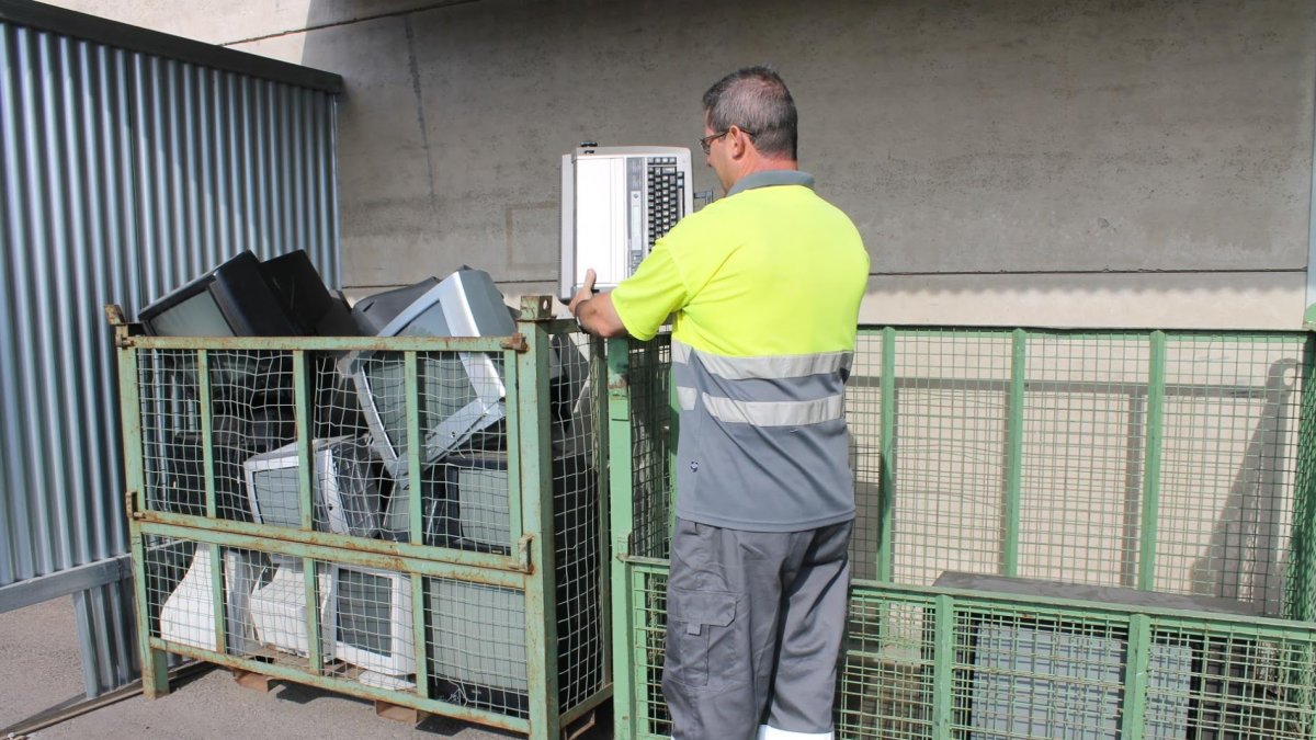 Punto limpio en la capital