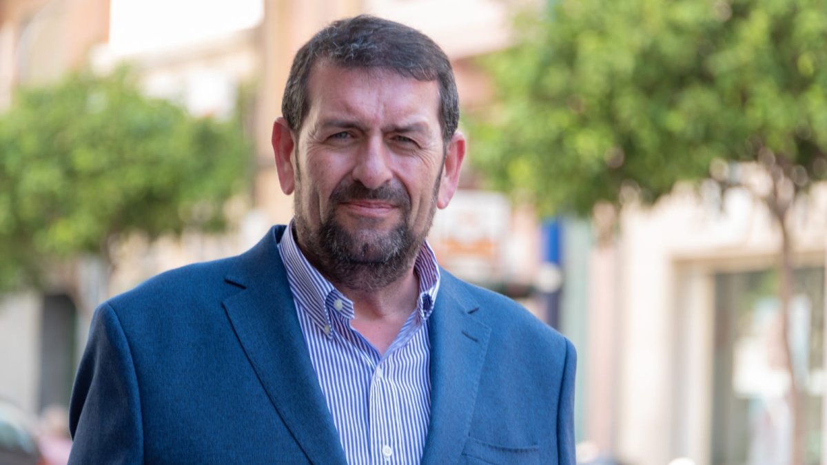 El portavoz del PSOE de Vera, Martín Gerez, en una imagen de archivo.