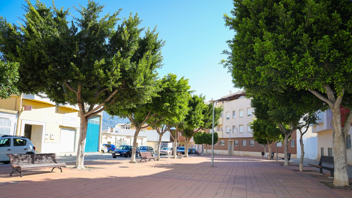 Aspecto de la calle Mira Maeso tras las obras de remodelación.