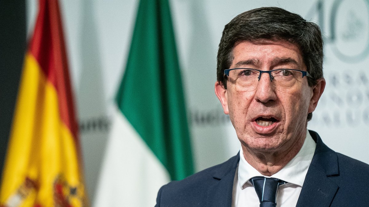 Juan Marín, vicepresidente y consejero de Turismo de la Junta de Andalucía.