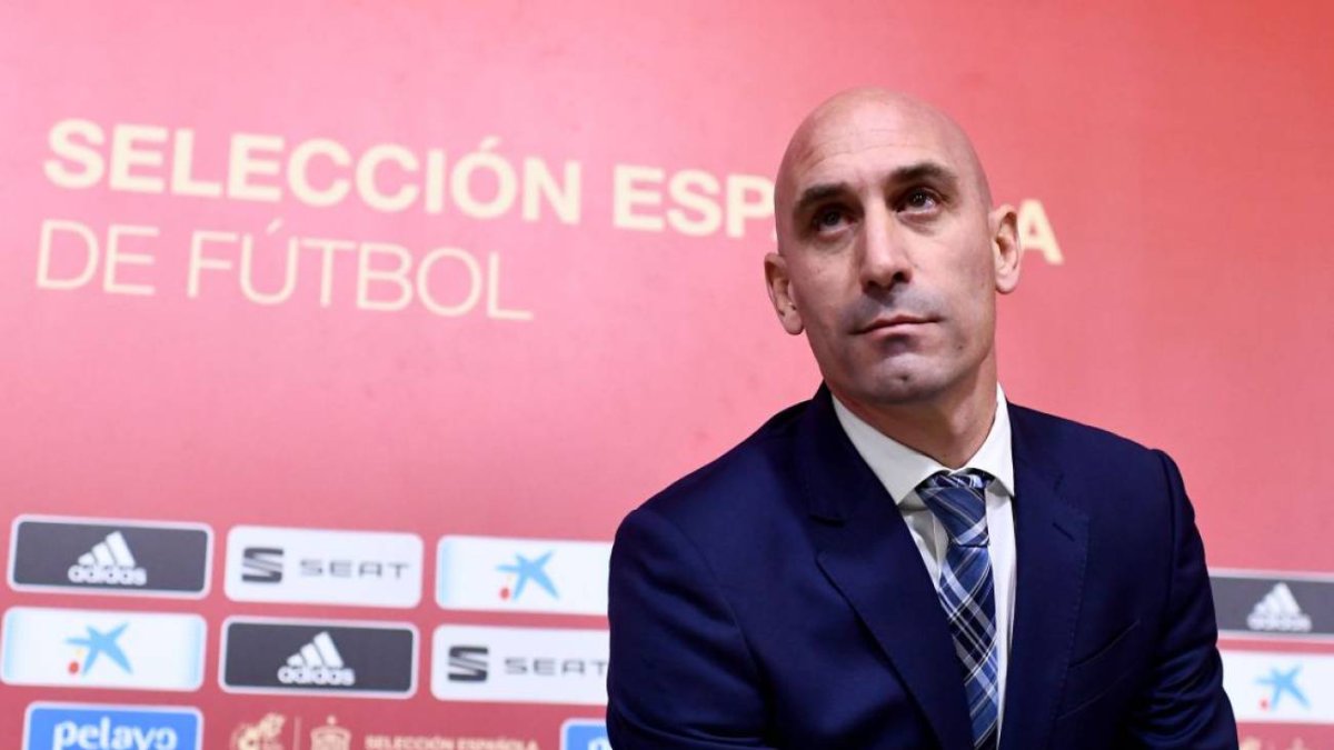 Luis Rubiales, presidente del la RFEF.