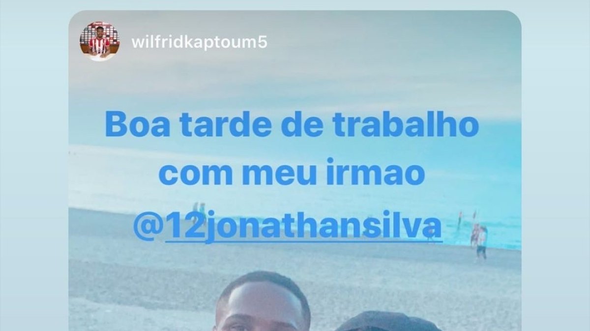 La foto que ha subido Kaptoum con Jonathan.