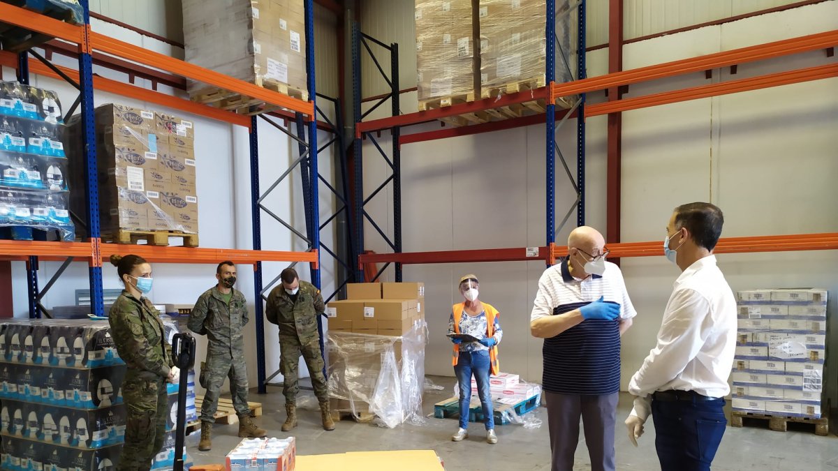 Ayudas al Banco de Alimentos de Almería.