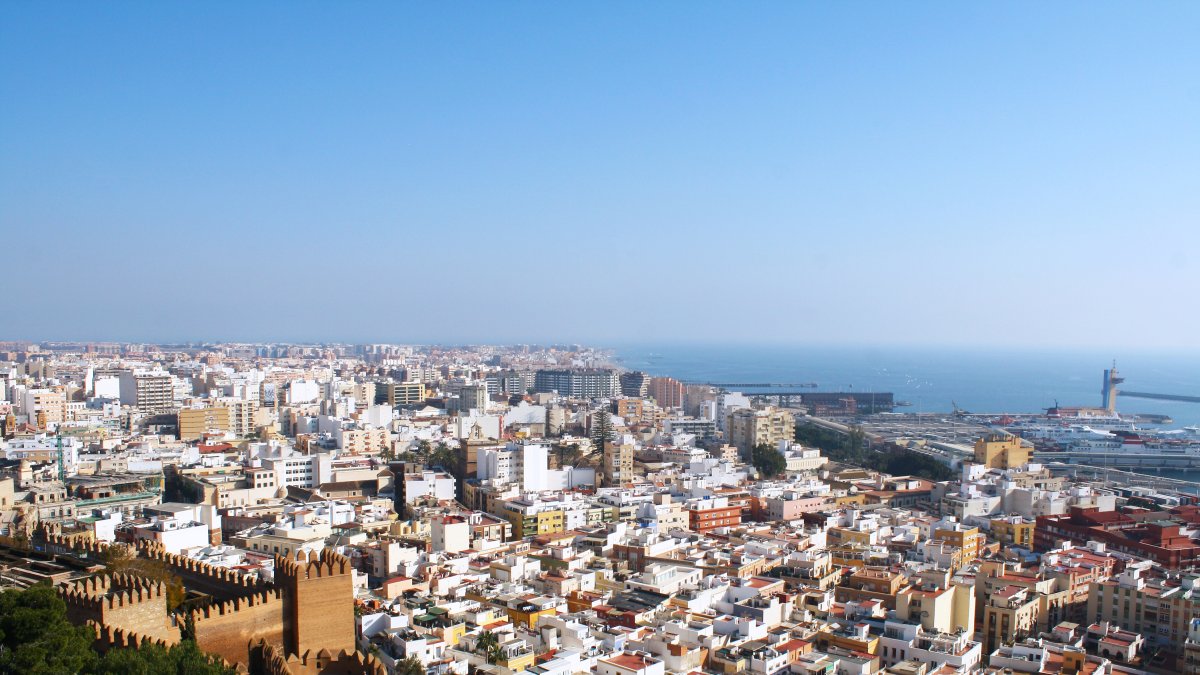 Panorámica de Almería.