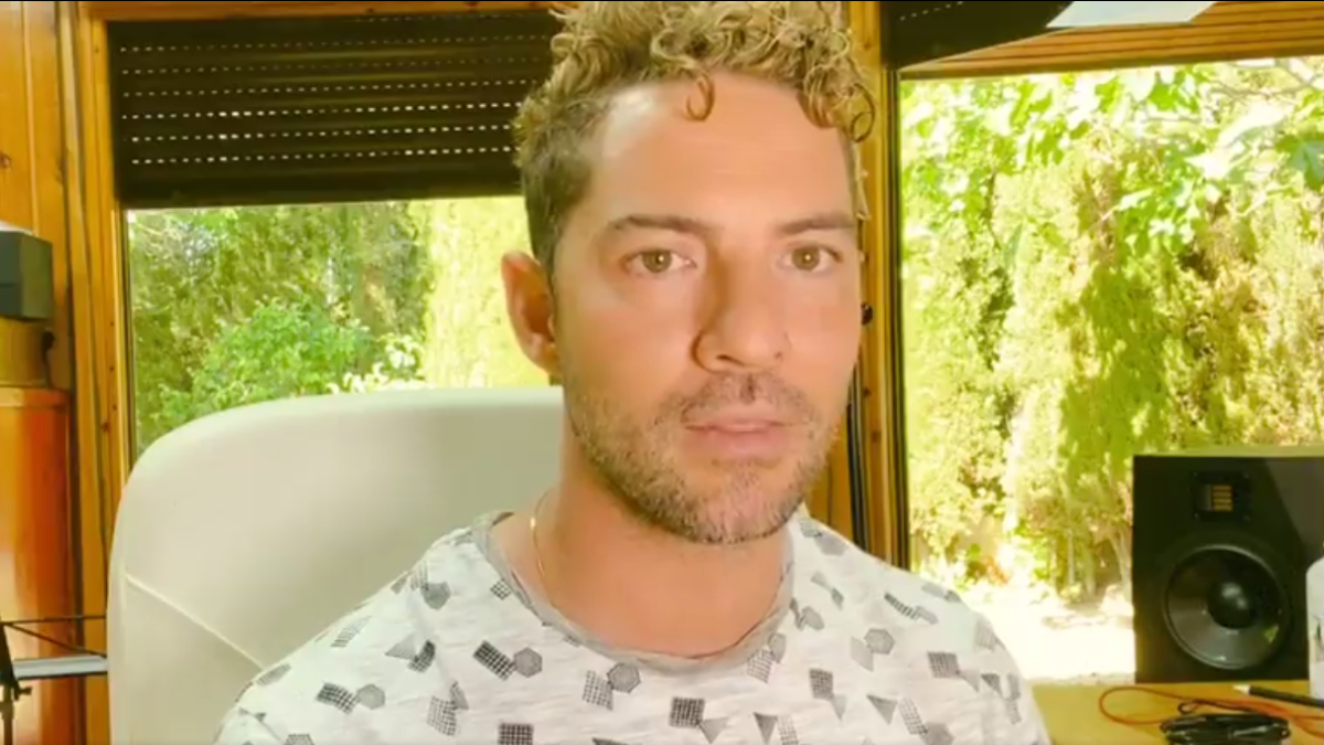 Imagen del vídeo publicado por David Bisbal en su perfil de Instagram.