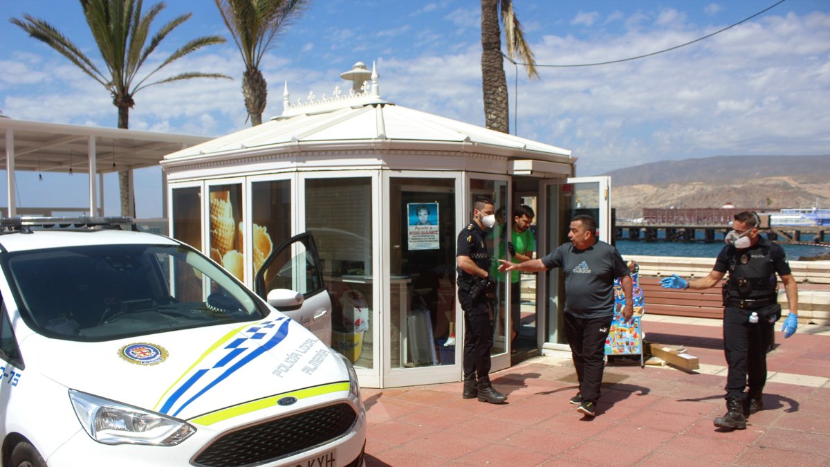 Kiosko Dulce Salado, ubicado en el Paseo Marítimo.