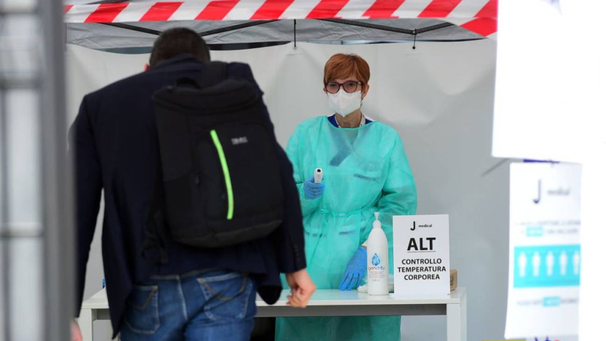 Máxima seguridad en las instalaciones de la Juventus.