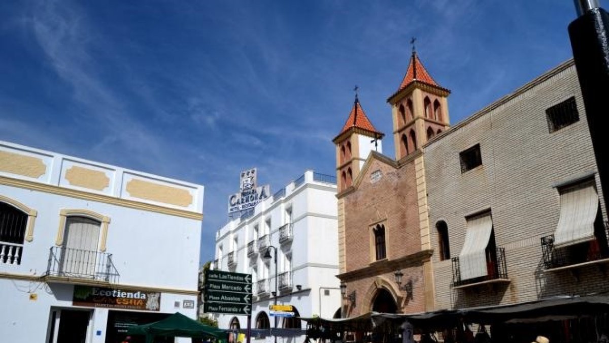 Foto de archivo del mercado de Vera.