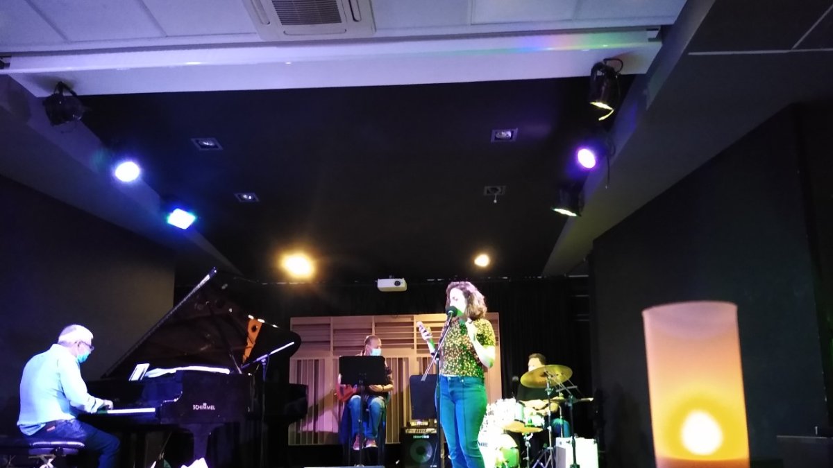 Un momento del concierto de prueba de Clasijazz.