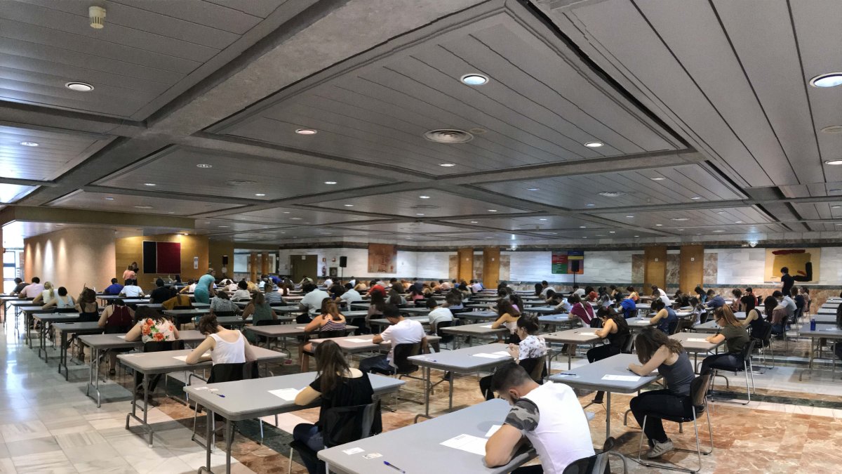 Imagen de una convocatoria anterior a la crisis del coronavirus.