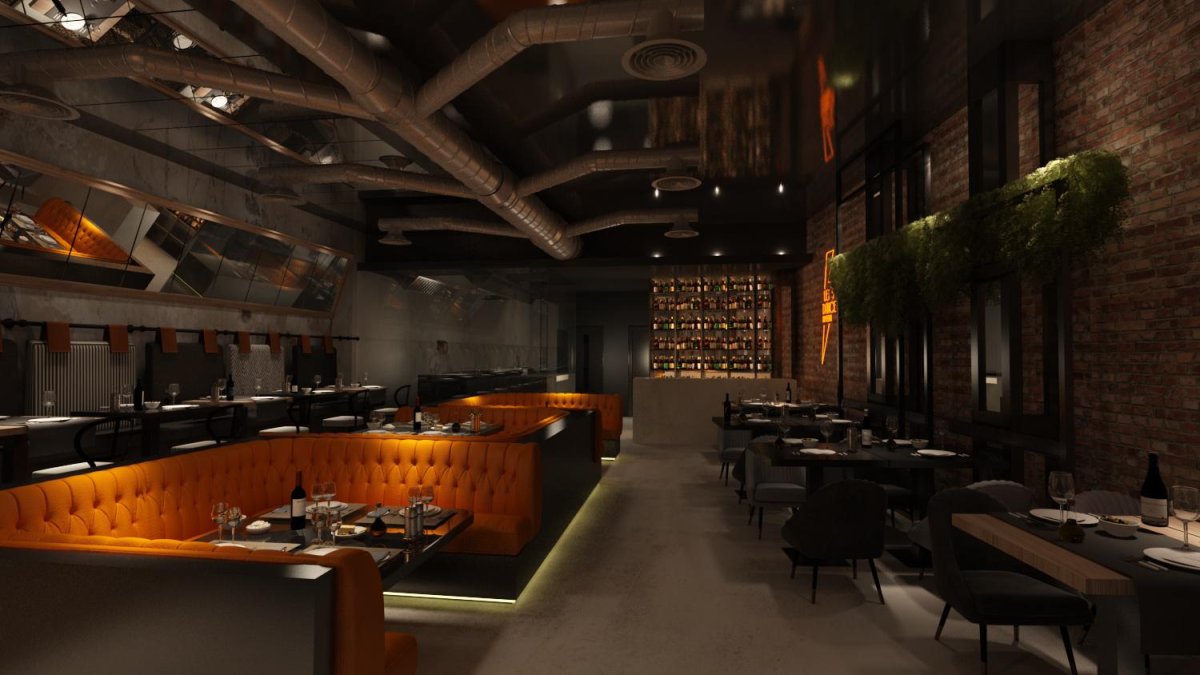 Así será Alquímico, el nuevo restaurante de la Puerta Purchena.